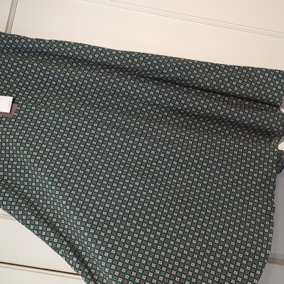 J. Jill A-line midi skirt in "sweet clover" geometric print size XS - Picture 4 of 8